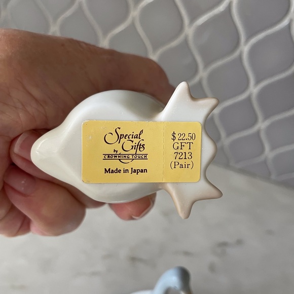 Vintage pair of geese figurines by Special Gifts by Crowning Touch Japan EUC - Picture 7 of 8